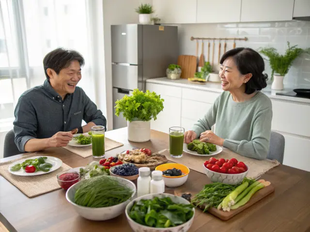 노화 늦추는 식물성 식단의 과학적 비결