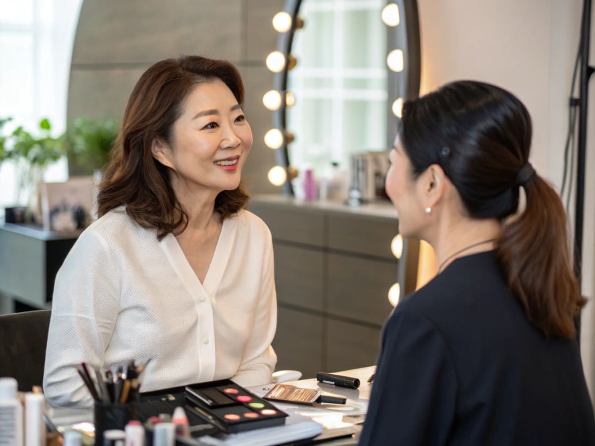 한복 혼주 메이크업 품위 있는 웨딩 제안