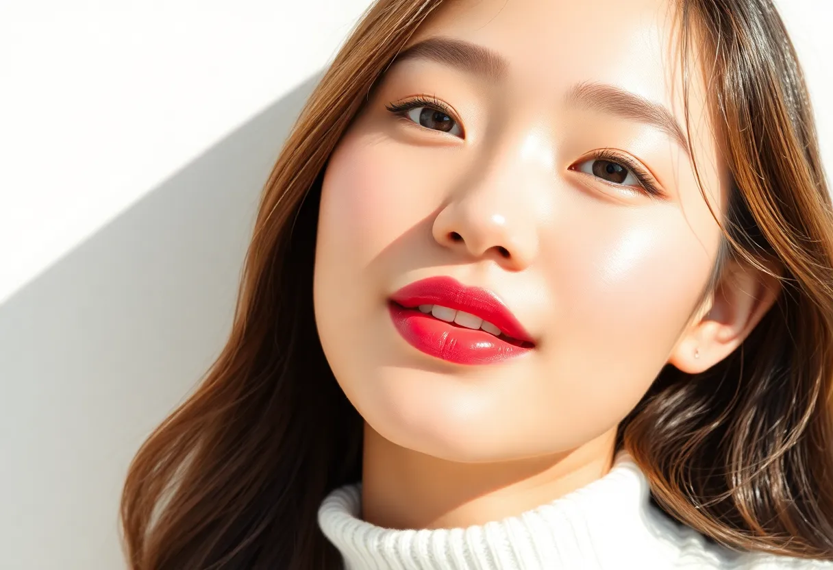 2025년 가을 글로시 립 메이크업 트렌드 정리