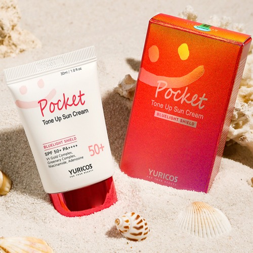유리코스 포켓 톤업 선크림 자외선블루라이트3중 기능성 핵심 정리