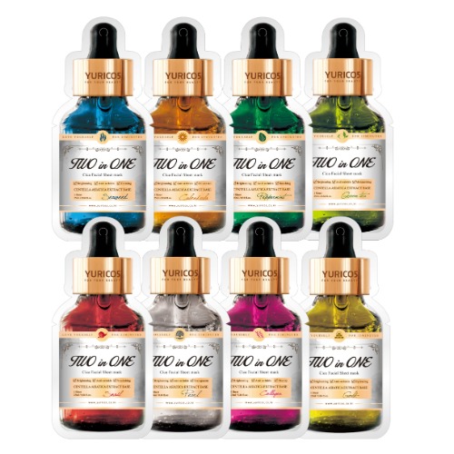 유리코스 투인원 시카 마스크 8종 내 피부 고민 맞춤 선택 가이드인가요