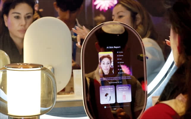 피부노화 조기진단 거울 CES2026 화제인 이유는