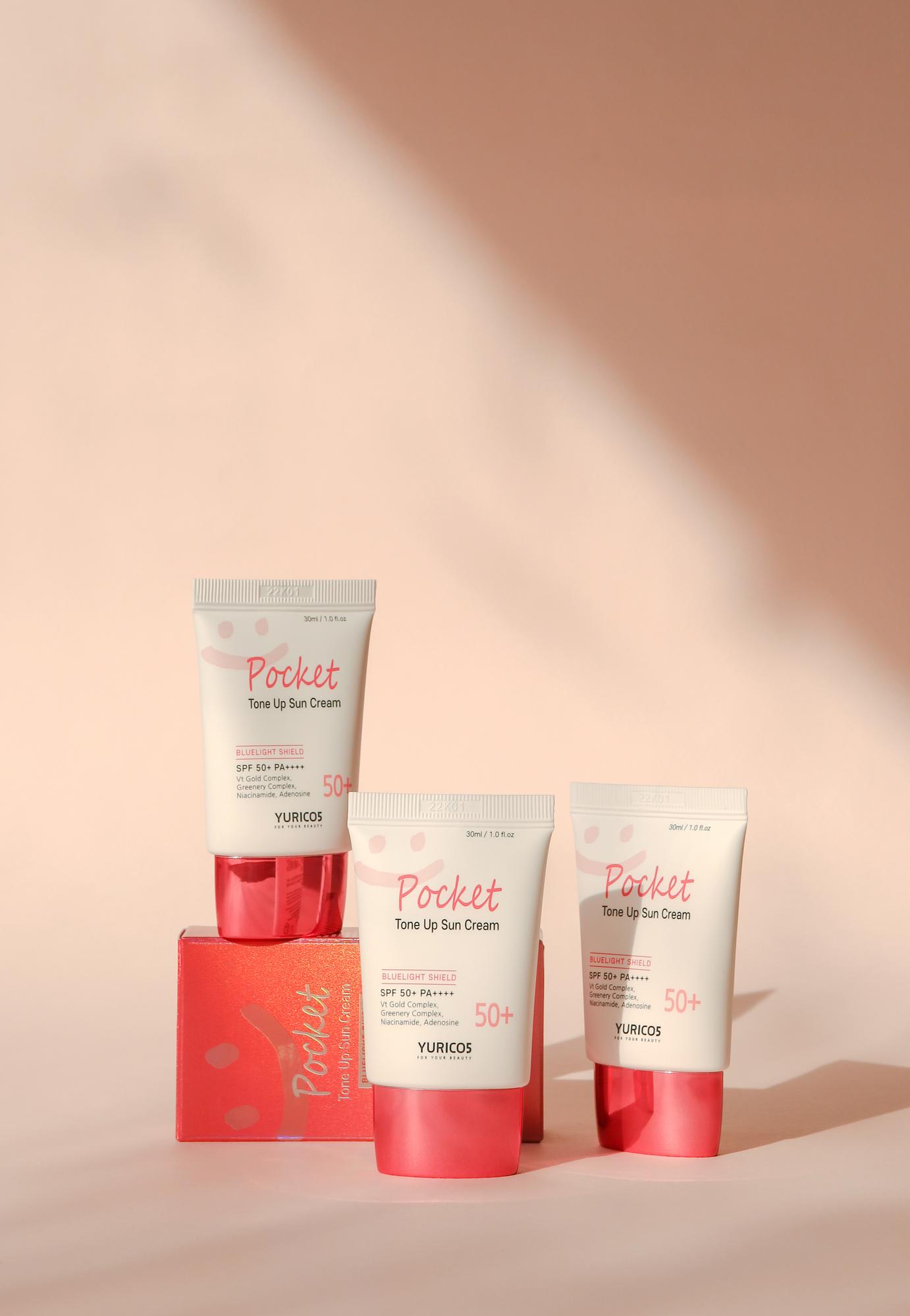 선크림 끈적임 없이 화사한 3중 기능성 데일리 선케어