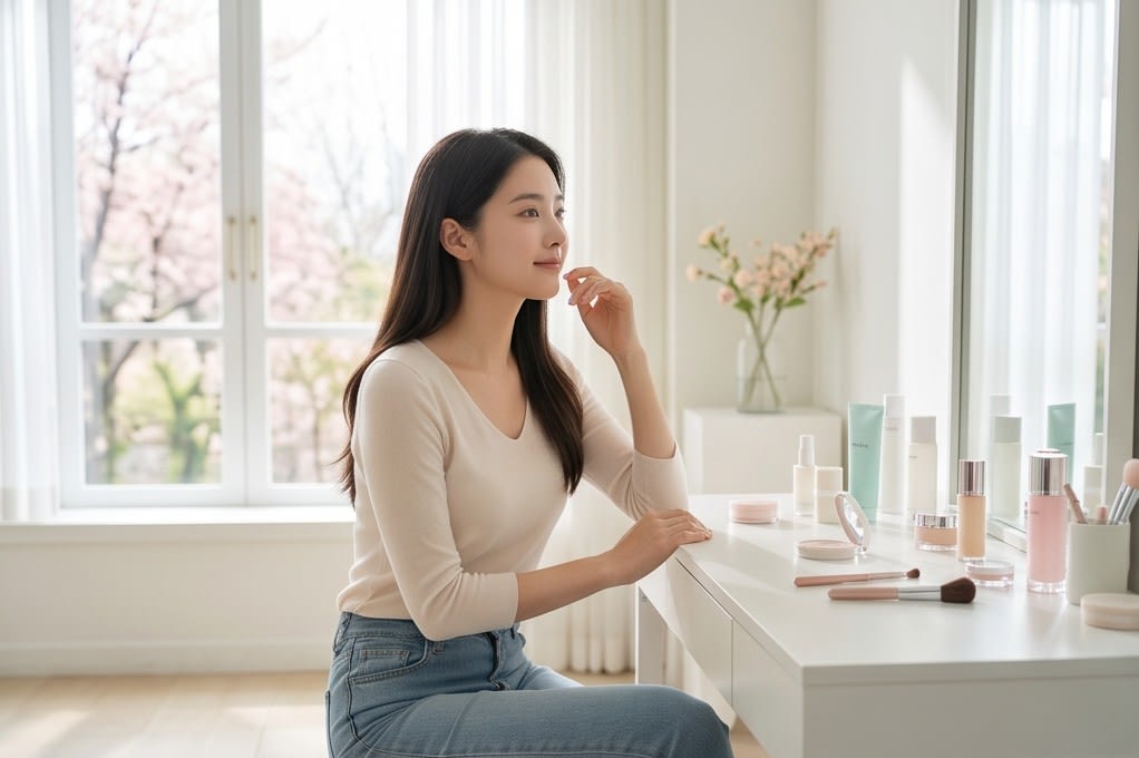 봄철 예민 피부 저자극 메이크업으로 편안함을 되찾은 실제 경험